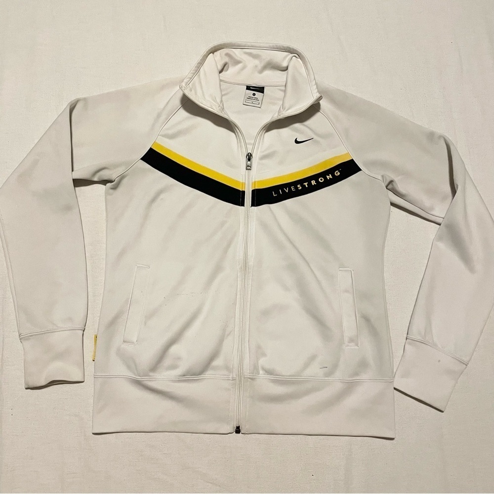 Nike Livestrong Jacket Zip Up Womens Size Large